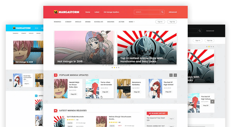 Madara 2.2.2.1主题源码 | 响应式WordPress漫画小说主题模板